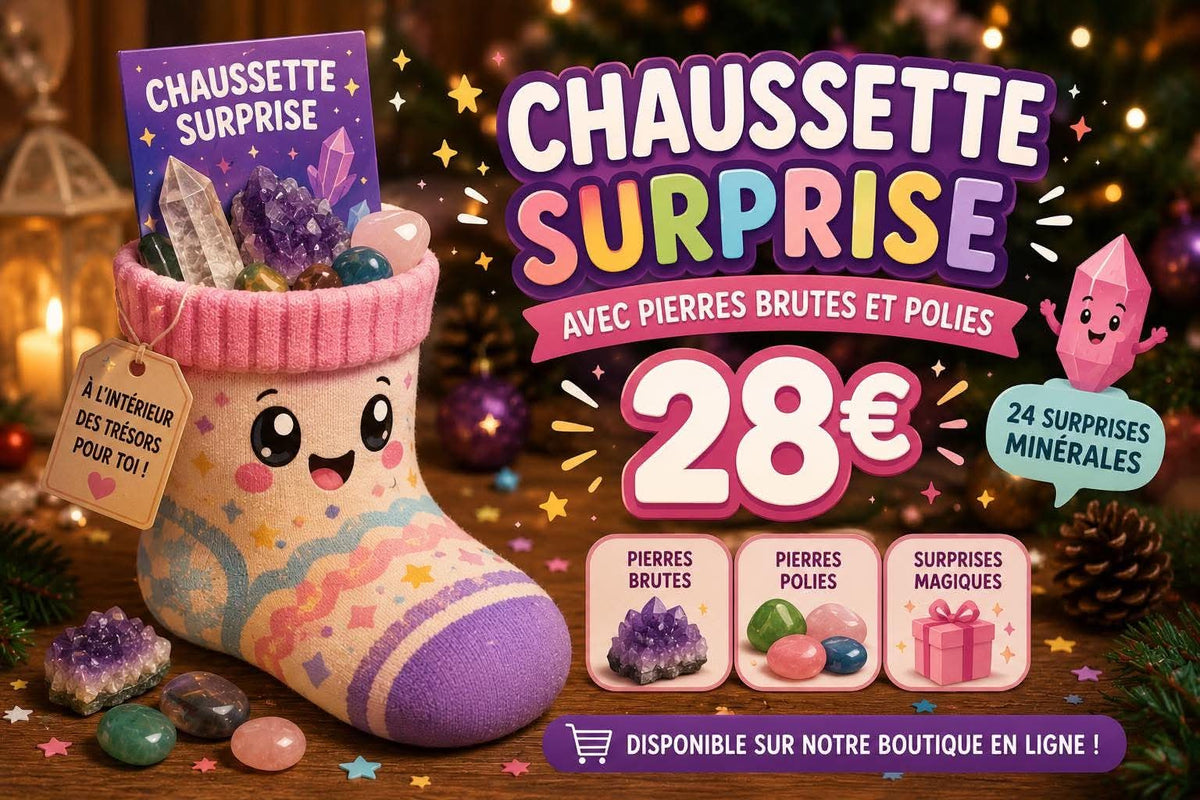 Chaussette Surprise de Noël- calendrier de l'avent
