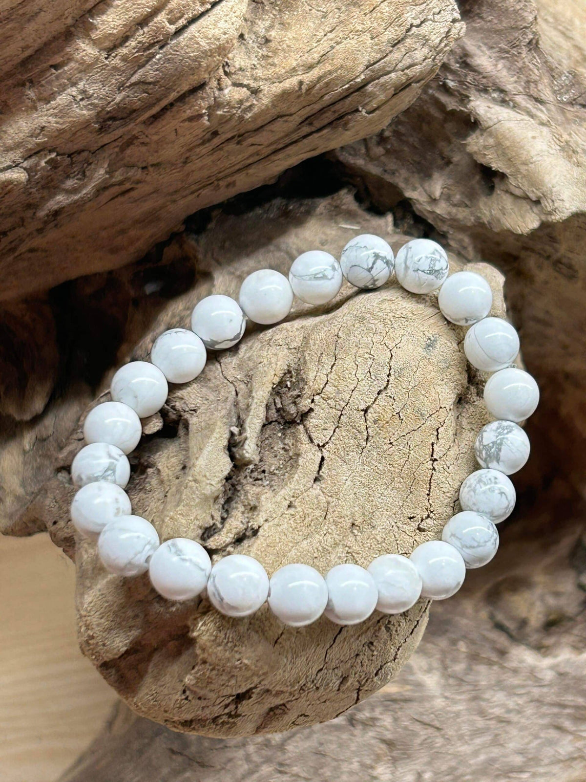 Bracelet Howlite 8mm