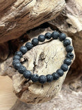 Bracelet Pierre de lave 6mm