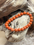 Bracelet Jaspe rouge 8 mm