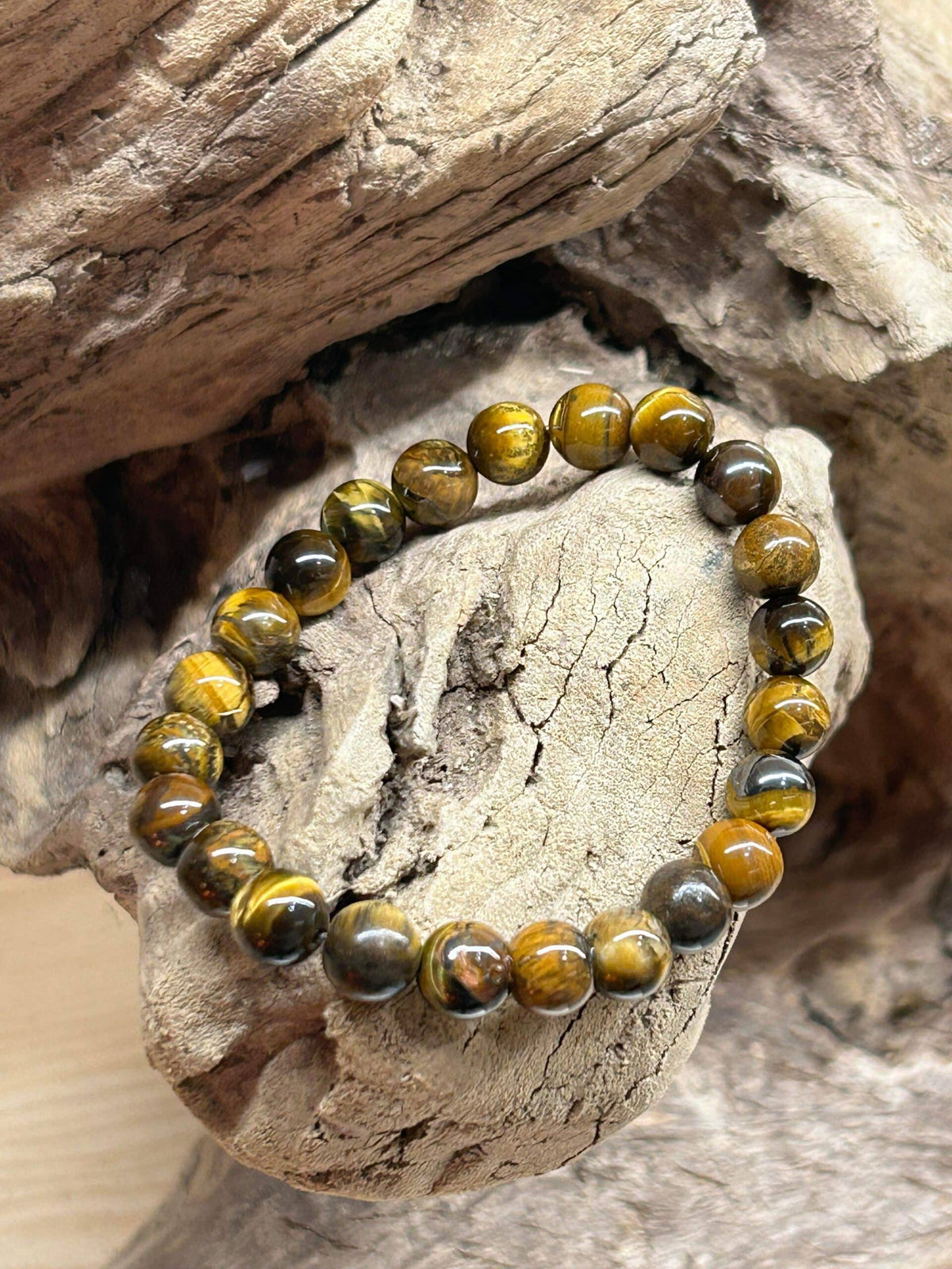 Bracelet Oeil de tigre 6 mm