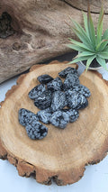 Obsidienne Flocon de Neige – Pierre roulée