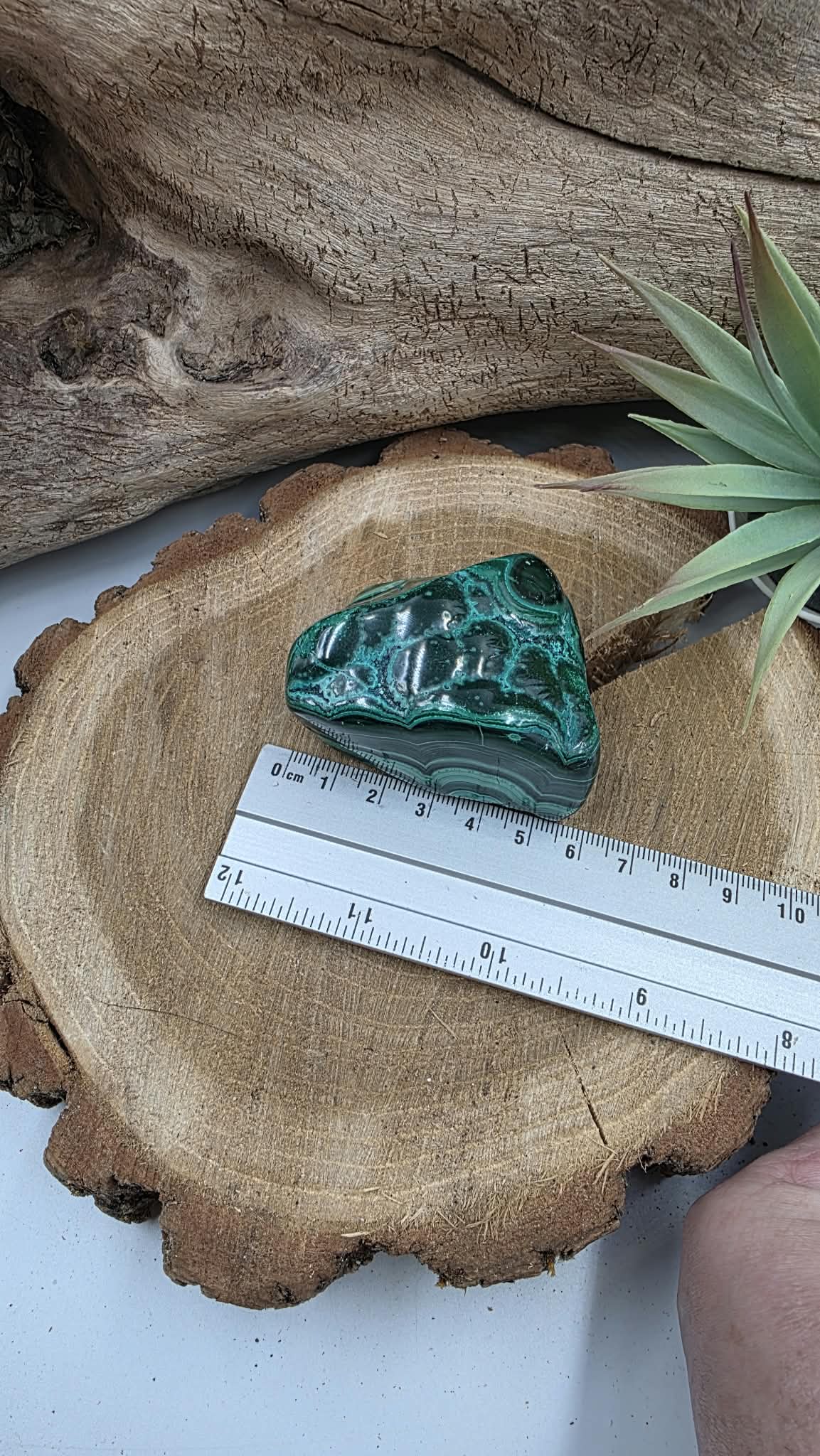 Malachite & Chrysocolle – Pierre naturelle