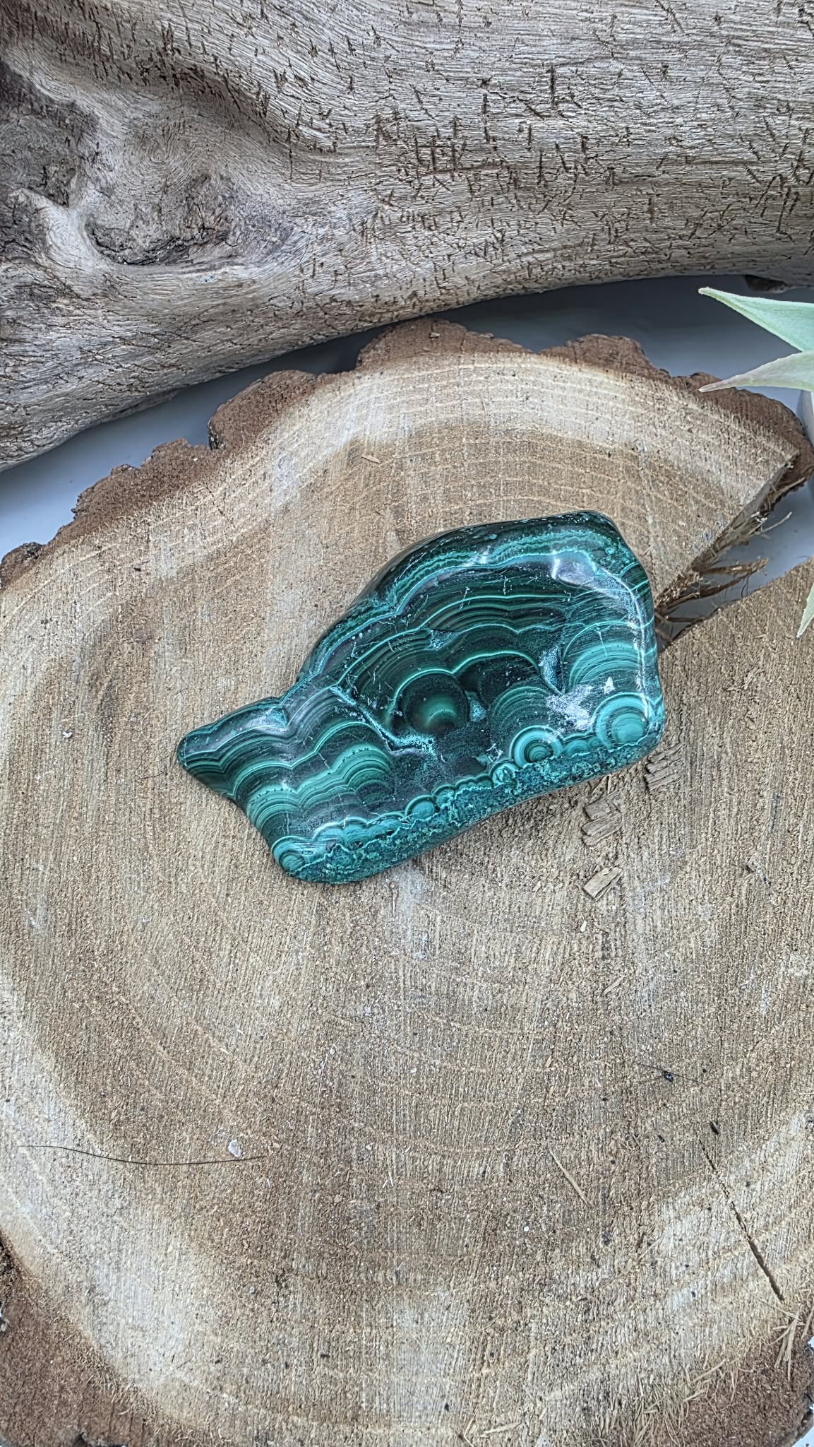 Malachite & Chrysocolle – Pierre naturelle