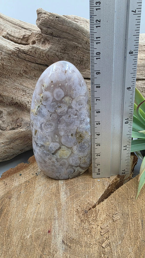 Agate Fleur de Cerisier – Pierre à poser « Nouveau Soi »