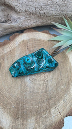 Malachite & Chrysocolle – Pierre naturelle