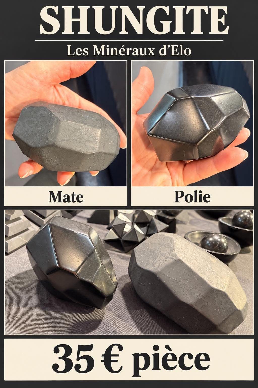 Shungite rocher