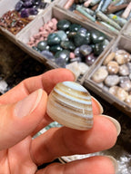 Porte bonheur agate œil