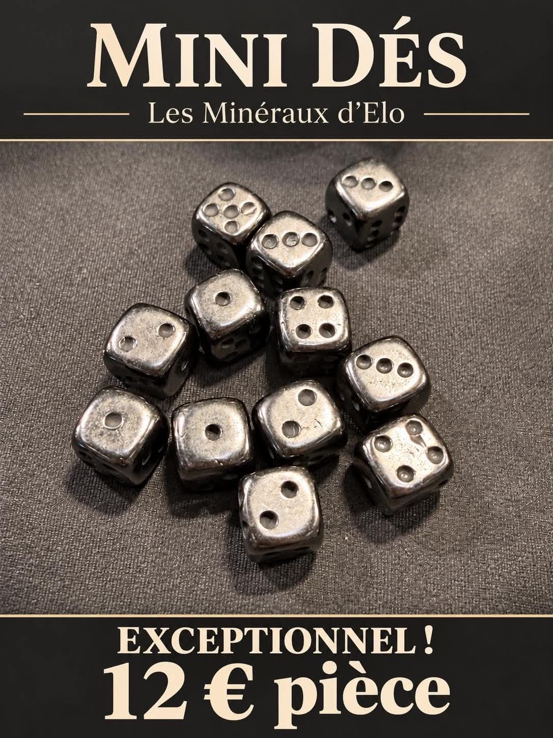 Dé shungite